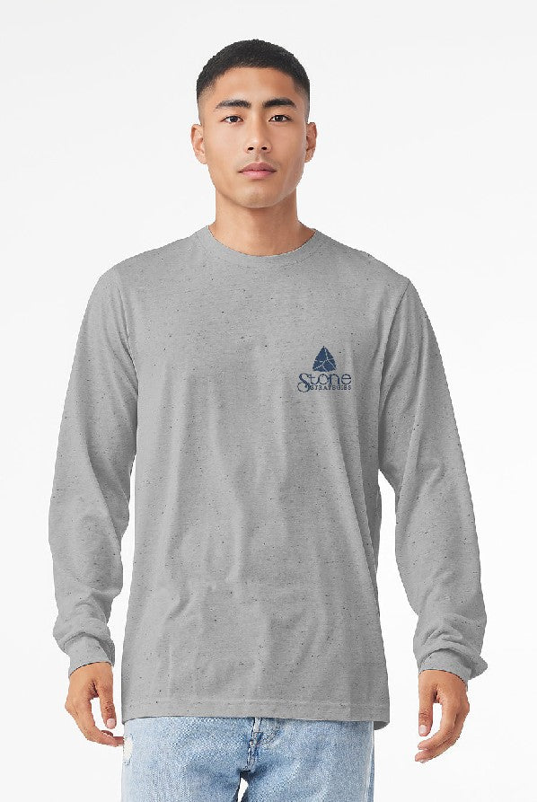 Stone Strategies - Bella + Canvas Heather CVC Long Sleeve Tee - 3501CVC