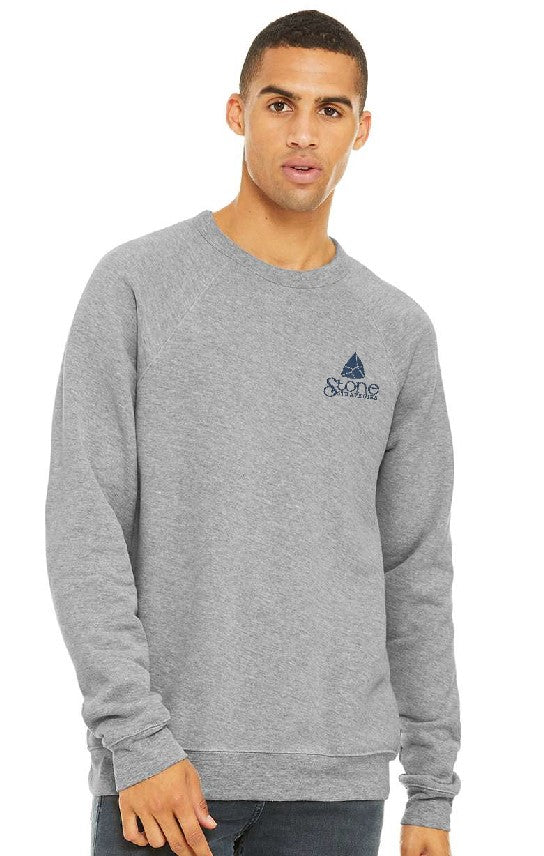 Stone Strategies - Bella + Canvas Sponge Fleece Raglan Crewneck Sweatshirt - 3901