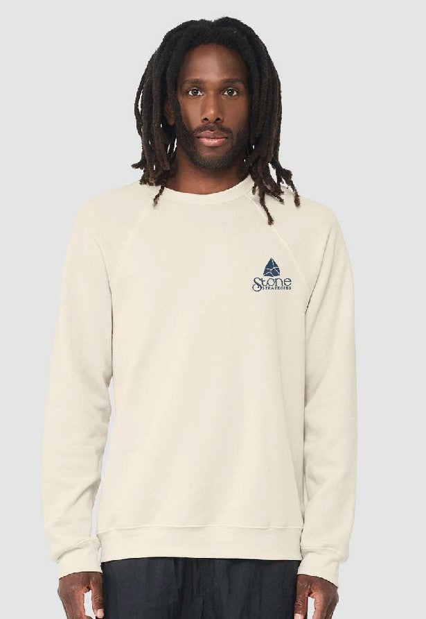 Stone Strategies - Bella + Canvas Sponge Fleece Raglan Crewneck Sweatshirt - 3901