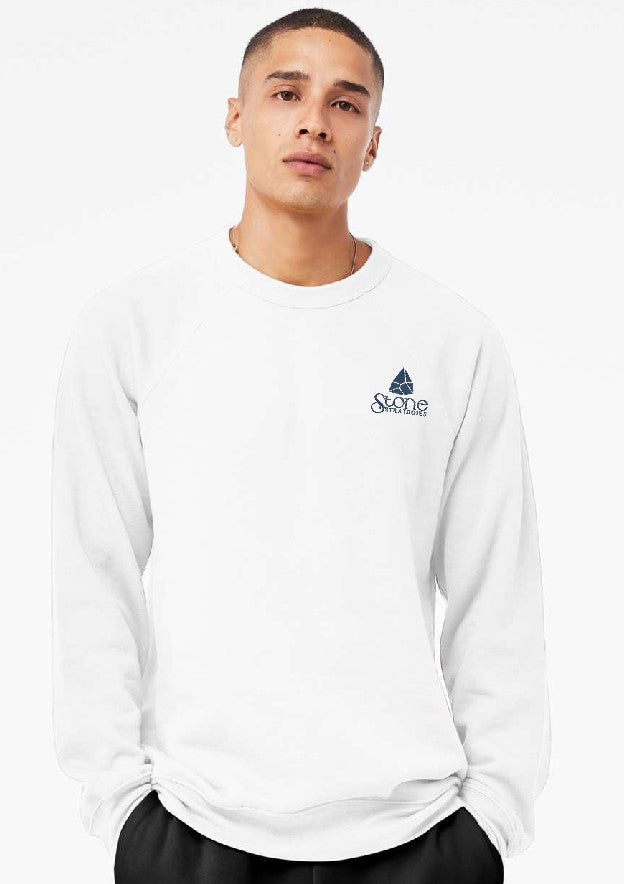 Stone Strategies - Bella + Canvas Sponge Fleece Raglan Crewneck Sweatshirt - 3901