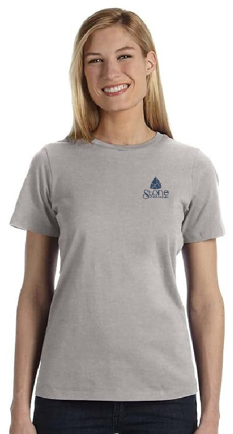 Stone Strategies - Bella + Canvas Women’s Relaxed Fit Heather CVC Tee - 6400CVC