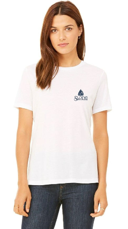 Stone Strategies - Bella + Canvas Women’s Relaxed Fit Heather CVC Tee - 6400CVC