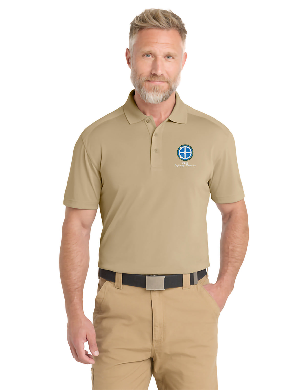 35th Infantry Division - CornerStone Select Lightweight Snag-Proof Polo - CS418