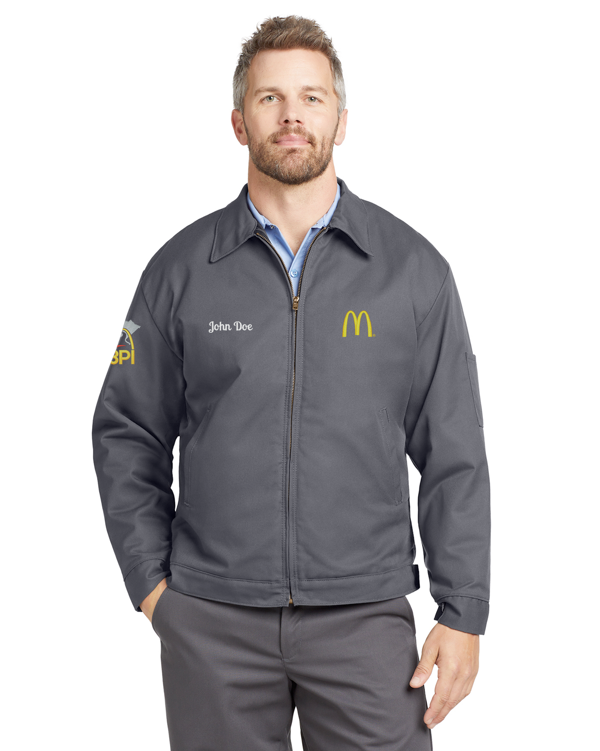 3PI Staff - Red Kap Slash Pocket Jacket - CSJT22