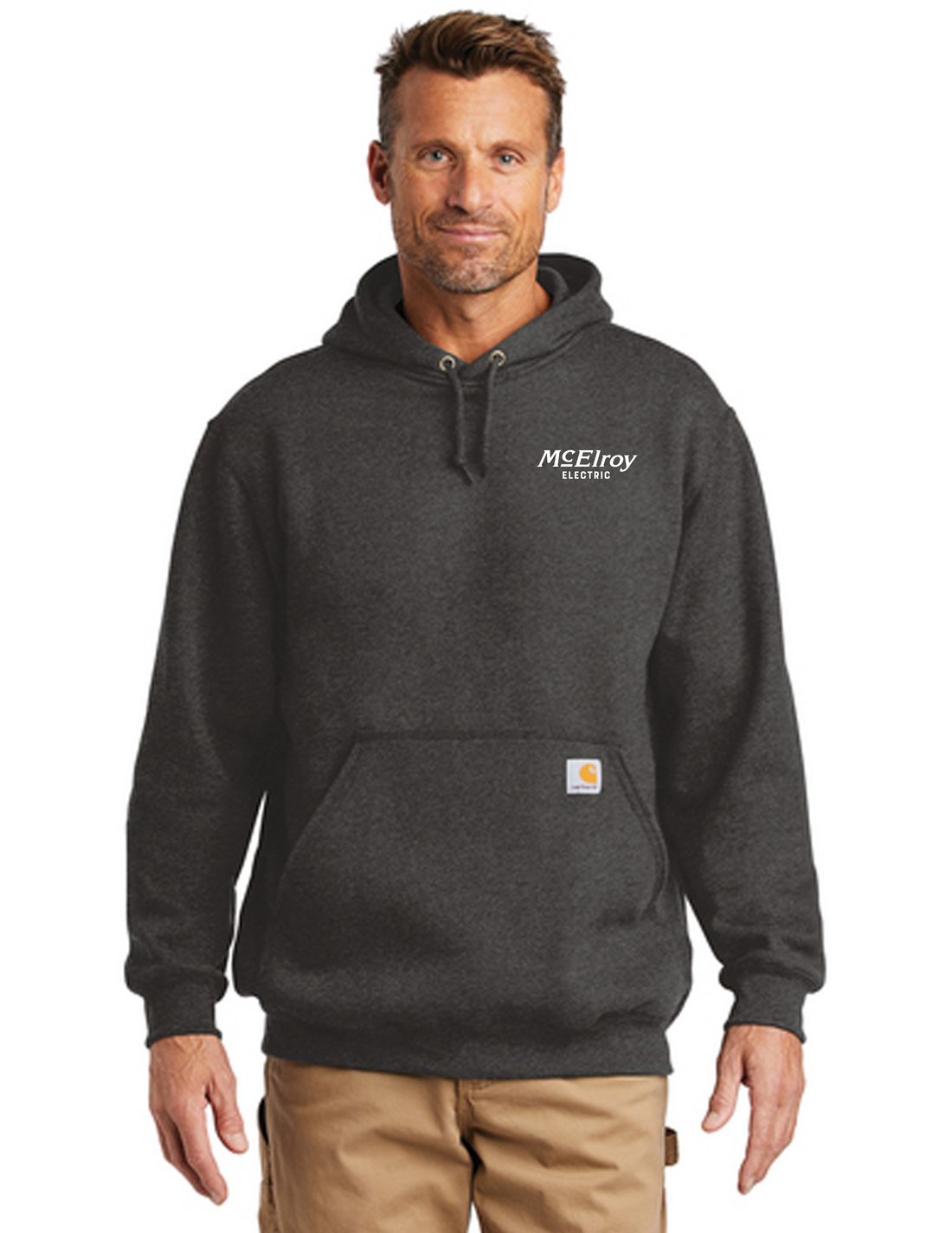 McElroy Electric - Carhartt Midweight Hooded Sweatshirt - CTK121