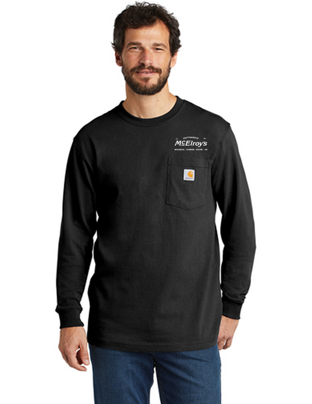 McElroy's, Inc. - Carhartt Workwear Pocket Long Sleeve T-Shirt - CTK126