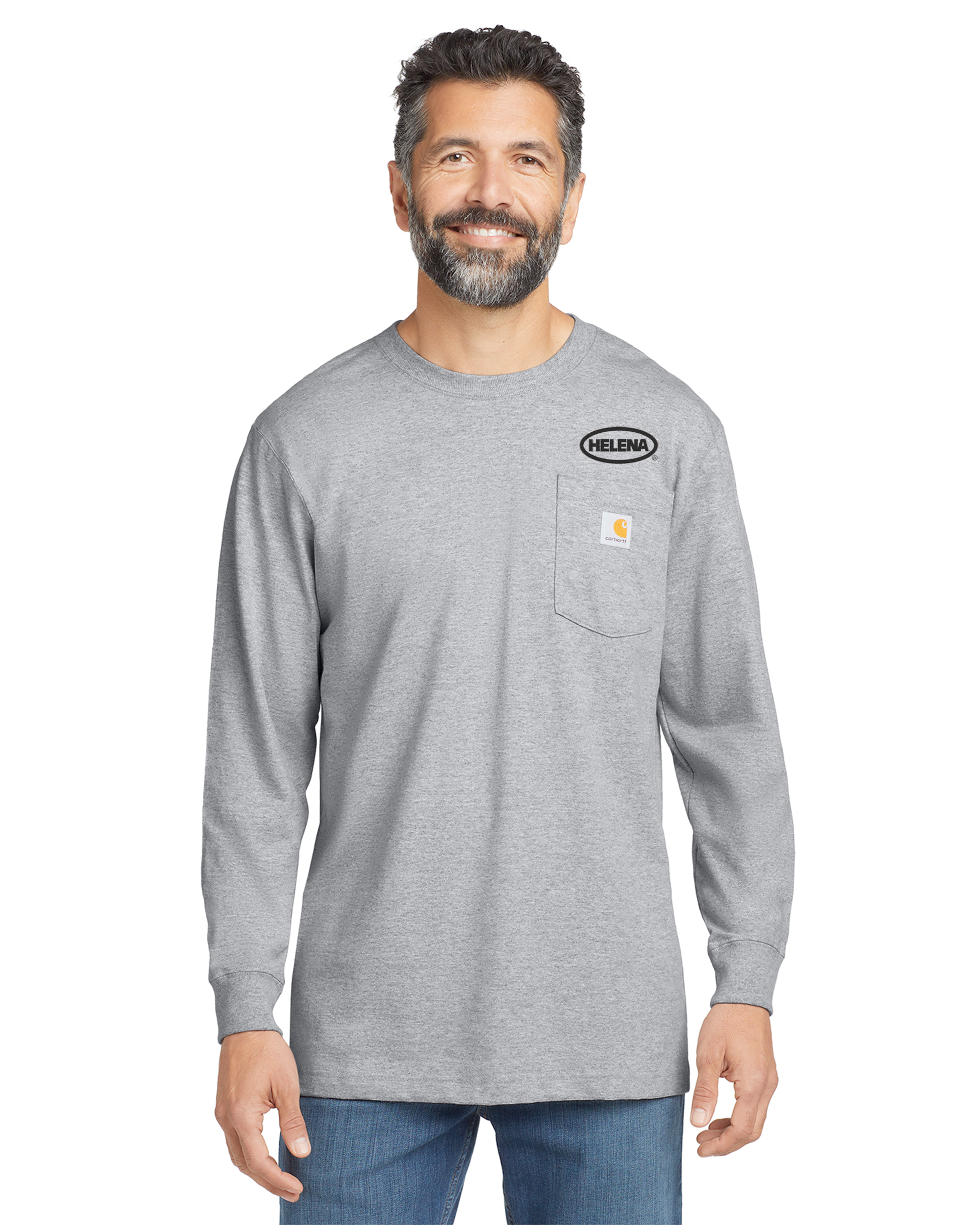 Helena - Carhartt Workwear Pocket Long Sleeve T-Shirt - CTK126