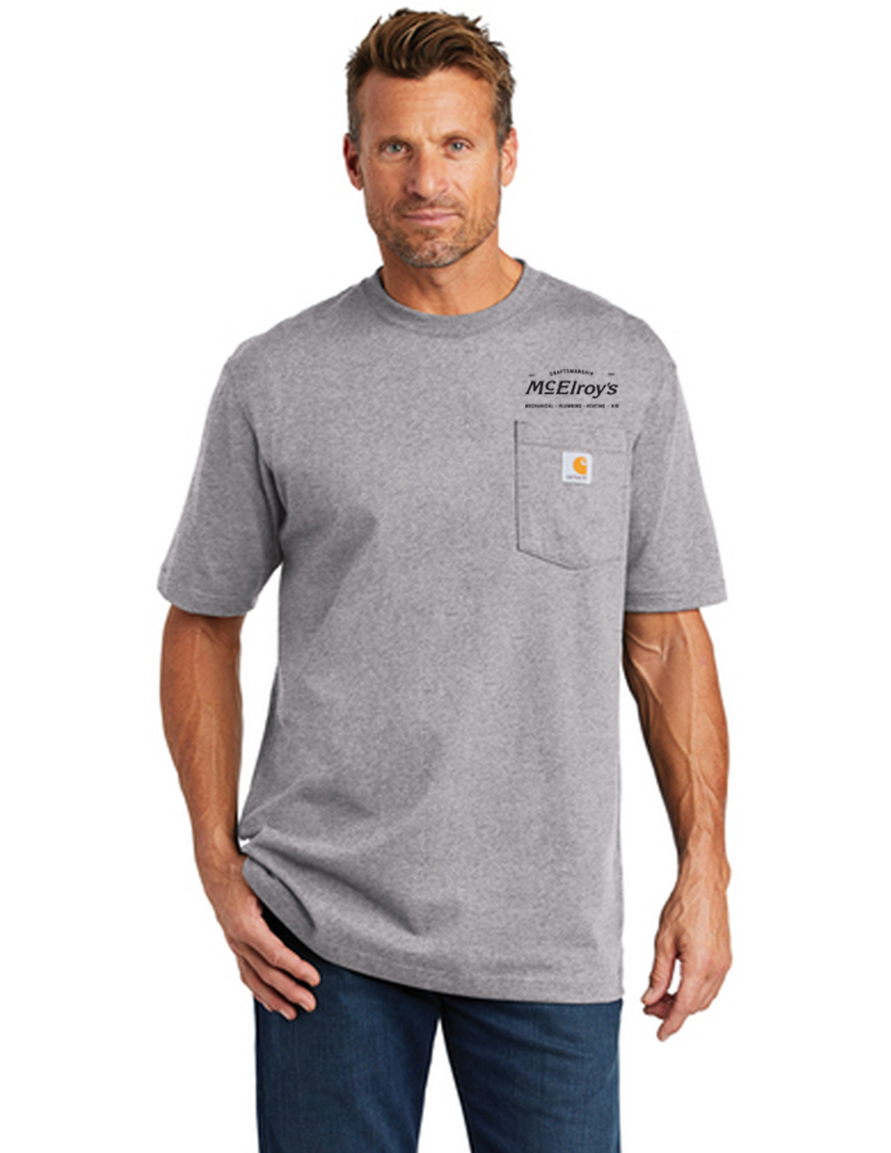 McElroy's, Inc. - Carhartt Workwear Pocket Short Sleeve T-Shirt - CTK87