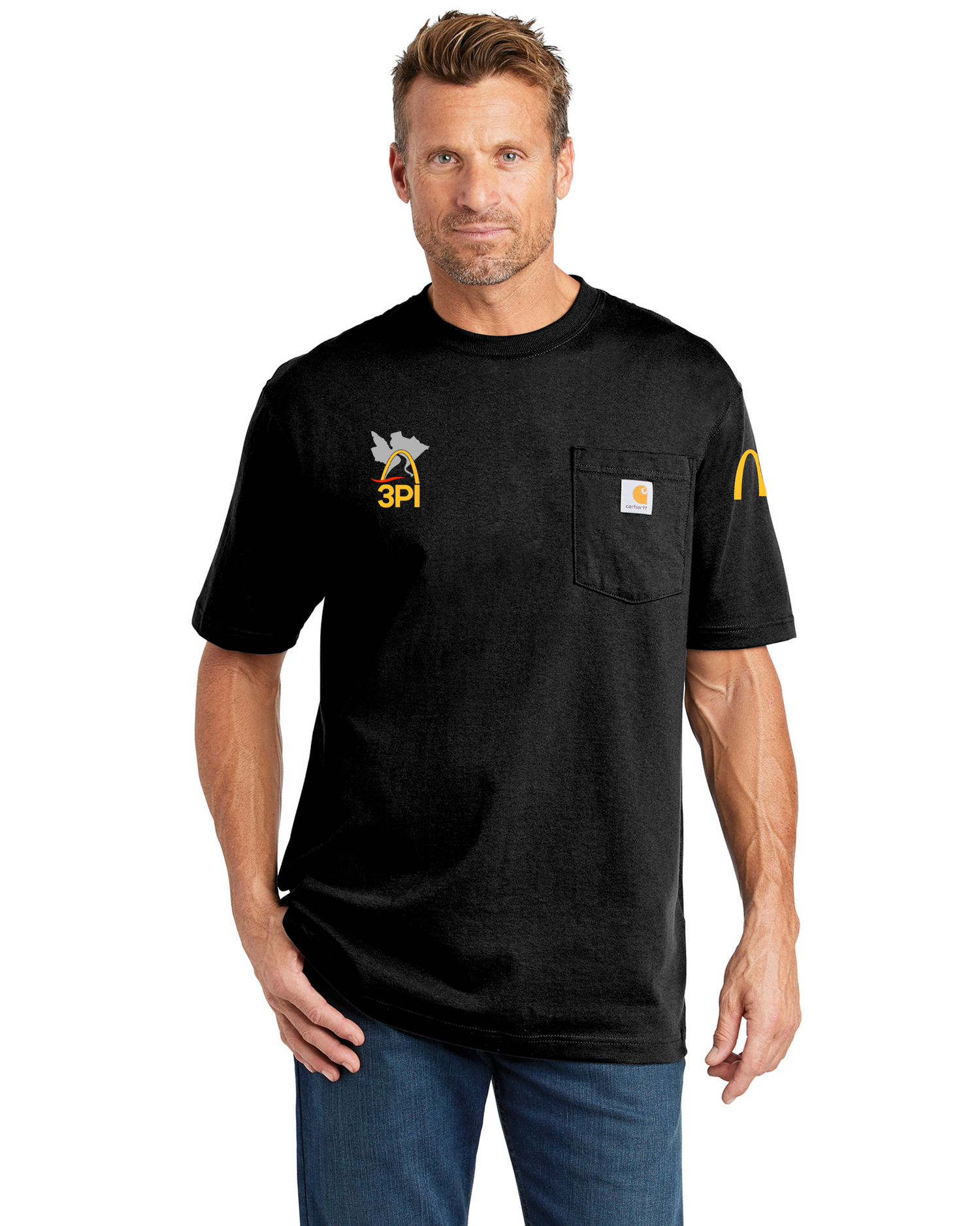 3PI Staff - Carhartt Workwear Pocket Short Sleeve T-Shirt - CTK87