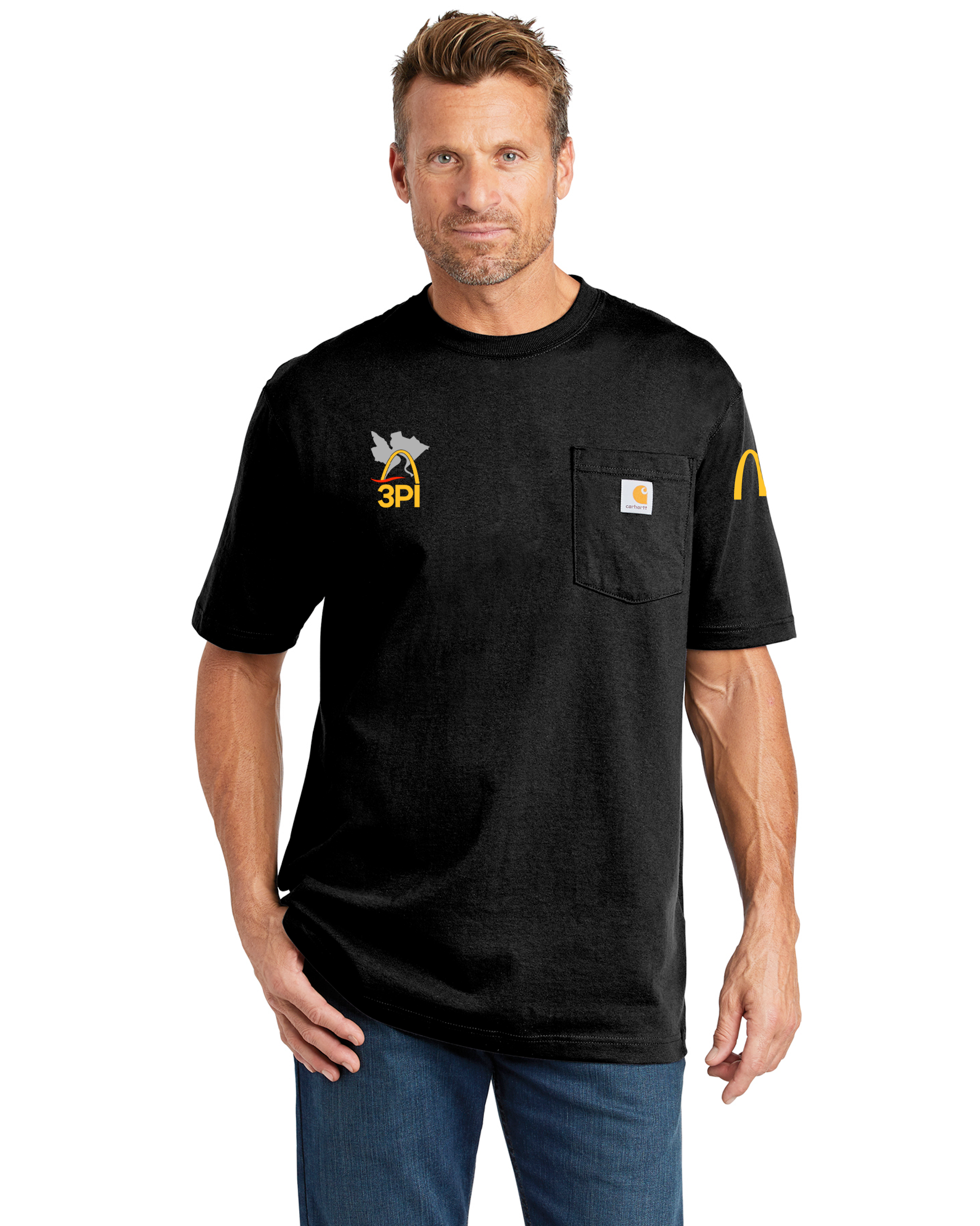 3PI Staff - Carhartt Workwear Pocket Short Sleeve T-Shirt - CTK87