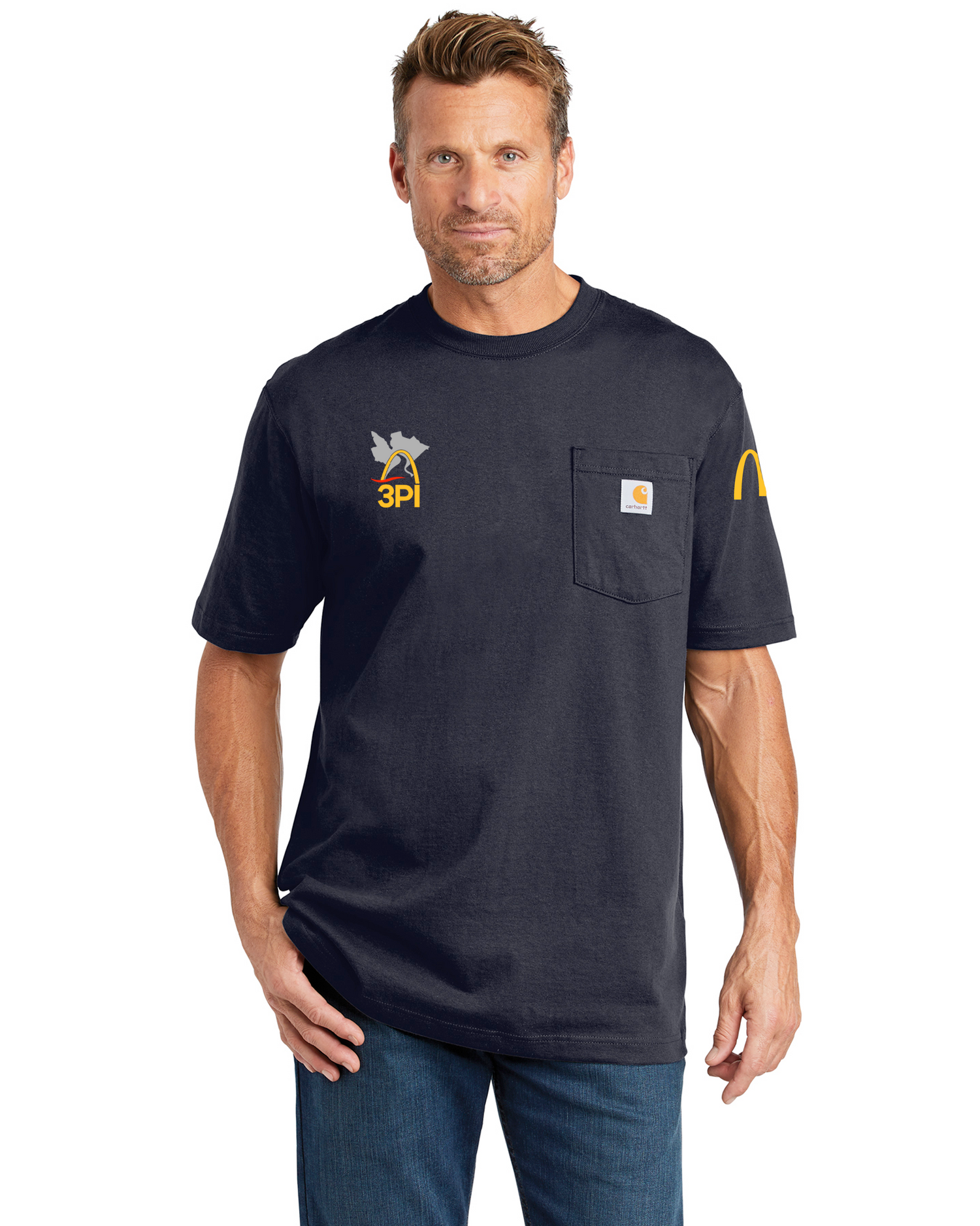 3PI Staff - Carhartt Workwear Pocket Short Sleeve T-Shirt - CTK87