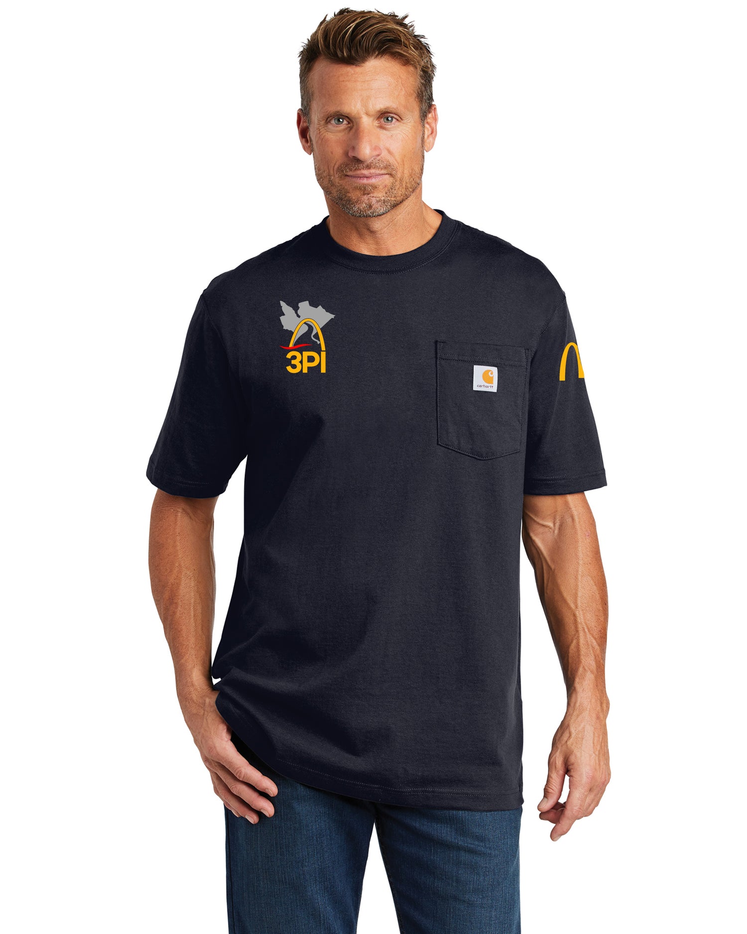 3PI Staff - Carhartt Workwear Pocket Short Sleeve T-Shirt - CTK87