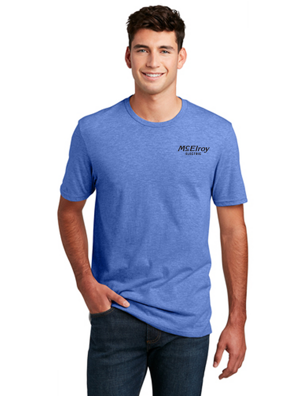 McElroy Electric - District Perfect Blend Tee - DM108