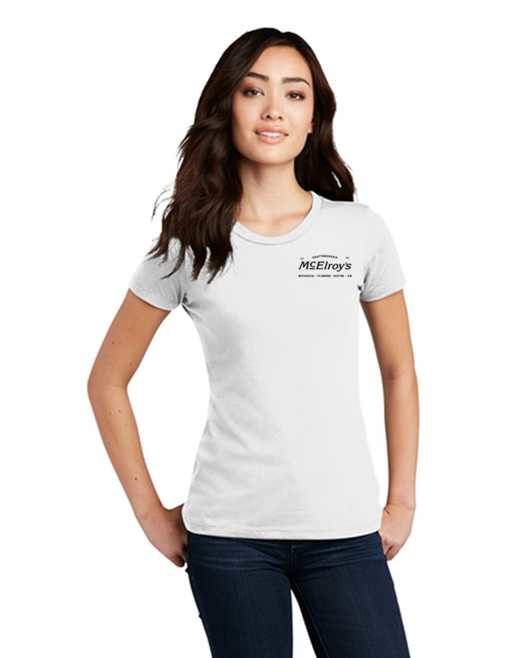 McElroy's, Inc. - District Women’s Perfect Blend Tee - DM108L
