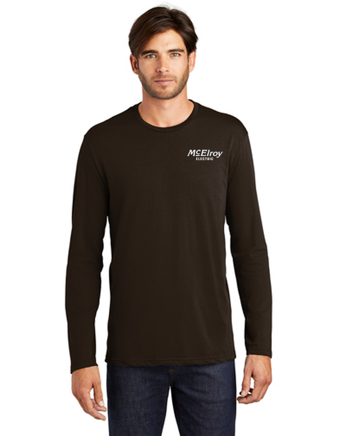 McElroy Electric - District Perfect Weight Long Sleeve Tee - DT105