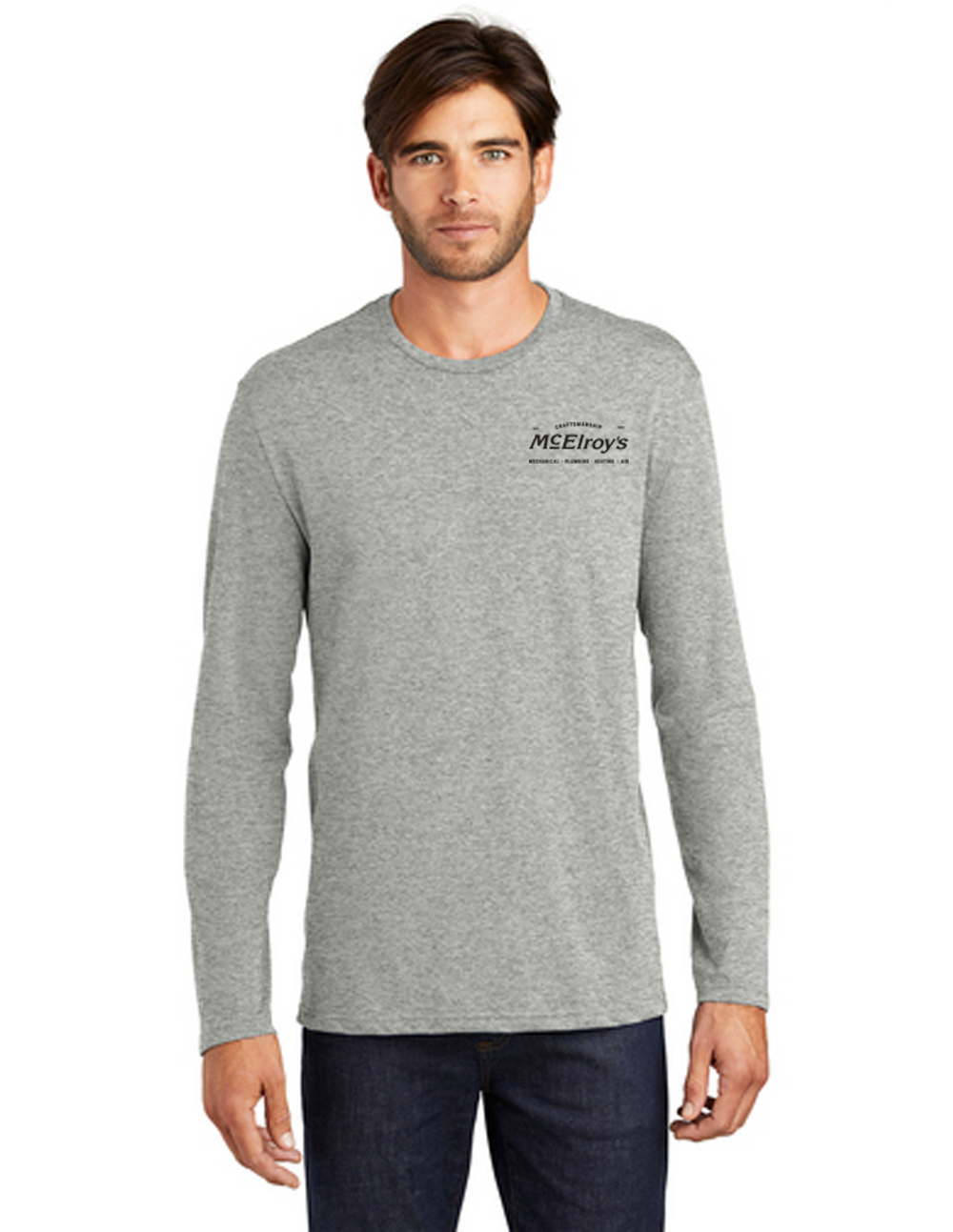 McElroy's, Inc. - District Perfect Weight Long Sleeve Tee - DT105