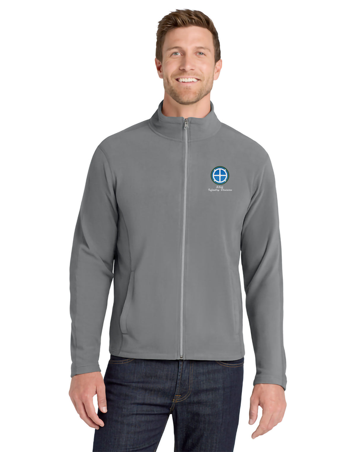 35th Infantry Division - Port Authority Microfleece Jacket - F223