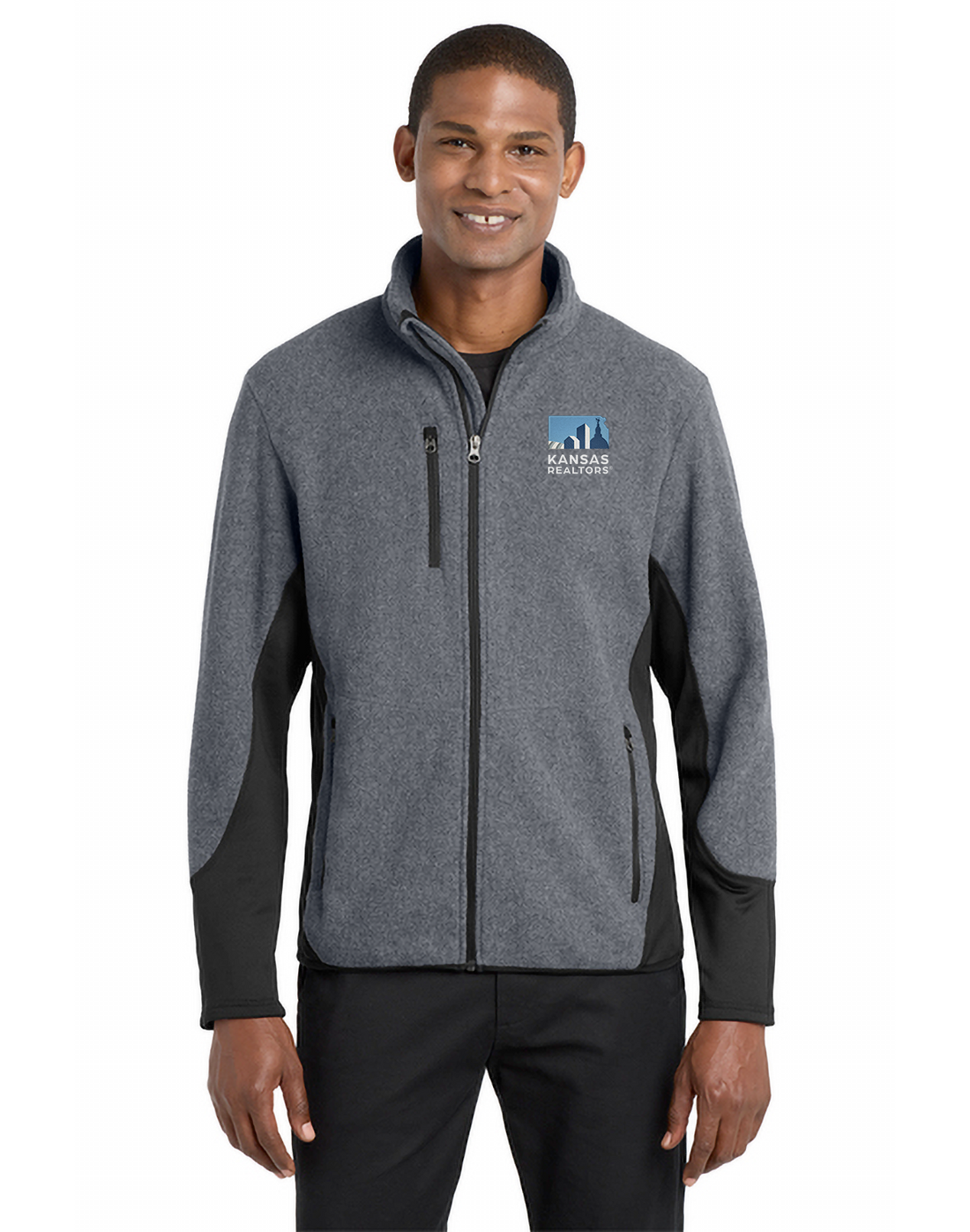 Kansas Realtors - Port Authority R-Tek Pro Fleece Full-Zip Jacket - F227
