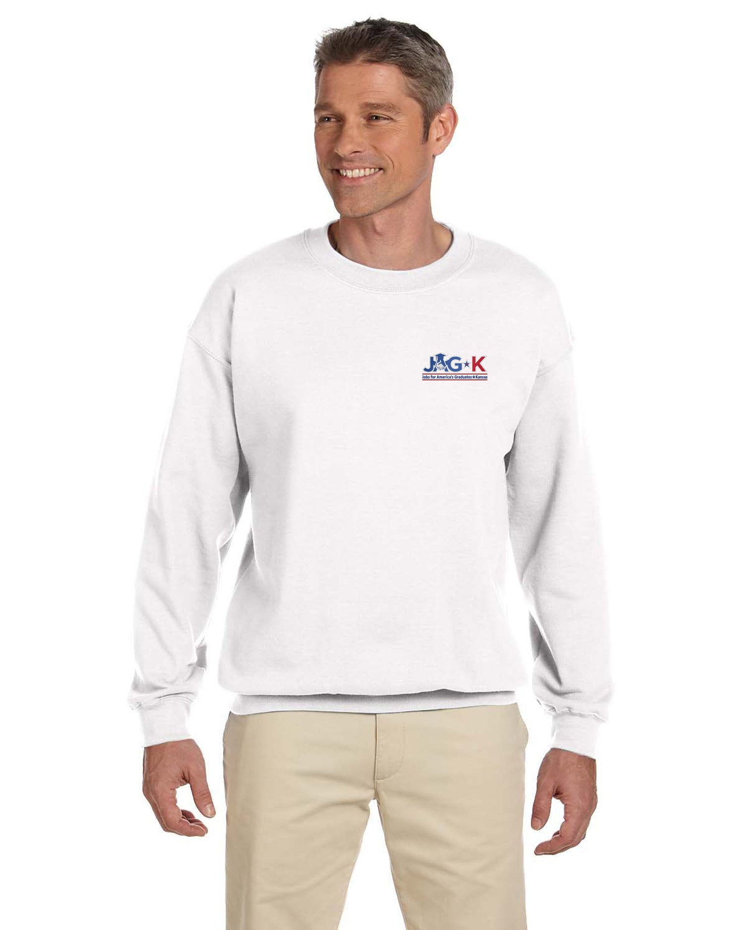 JAG-K - Gildan Adult Heavy Blend Adult 8 oz., 50/50 Fleece Crew - G180