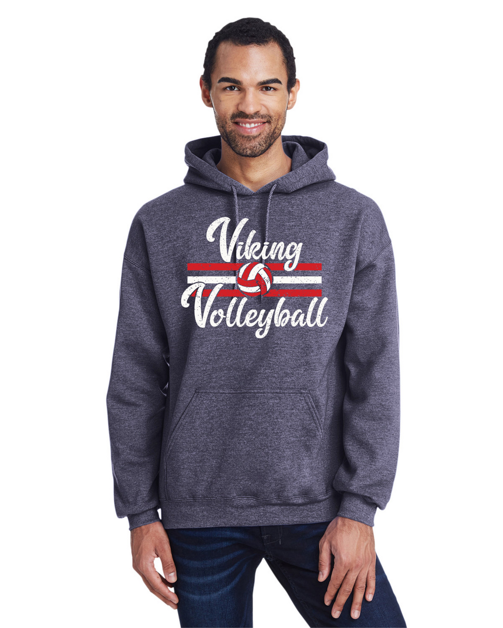 SMS Volleyball - Gildan Adult Heavy Blend 50/50 Hooded Sweatshirt - G185
