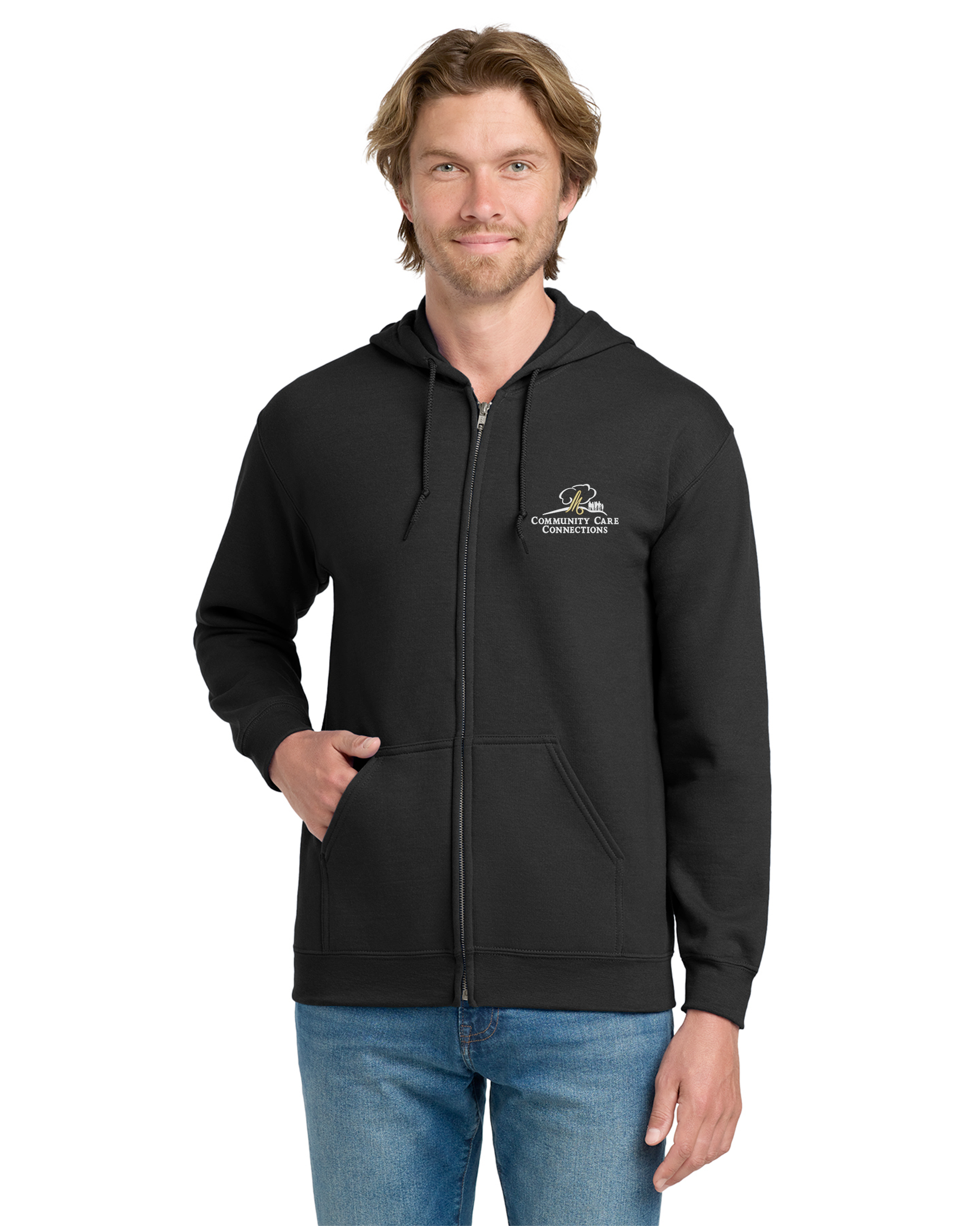 Medicalodges - Gildan Unisex Heavy Blend Full-Zip Hooded Sweatshirt - 18600