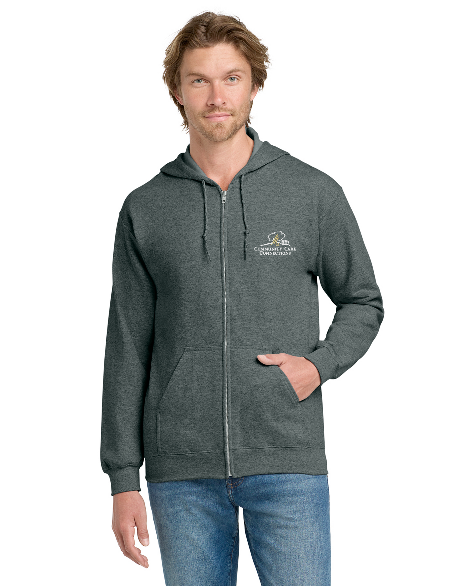 Medicalodges - Gildan Unisex Heavy Blend Full-Zip Hooded Sweatshirt - 18600