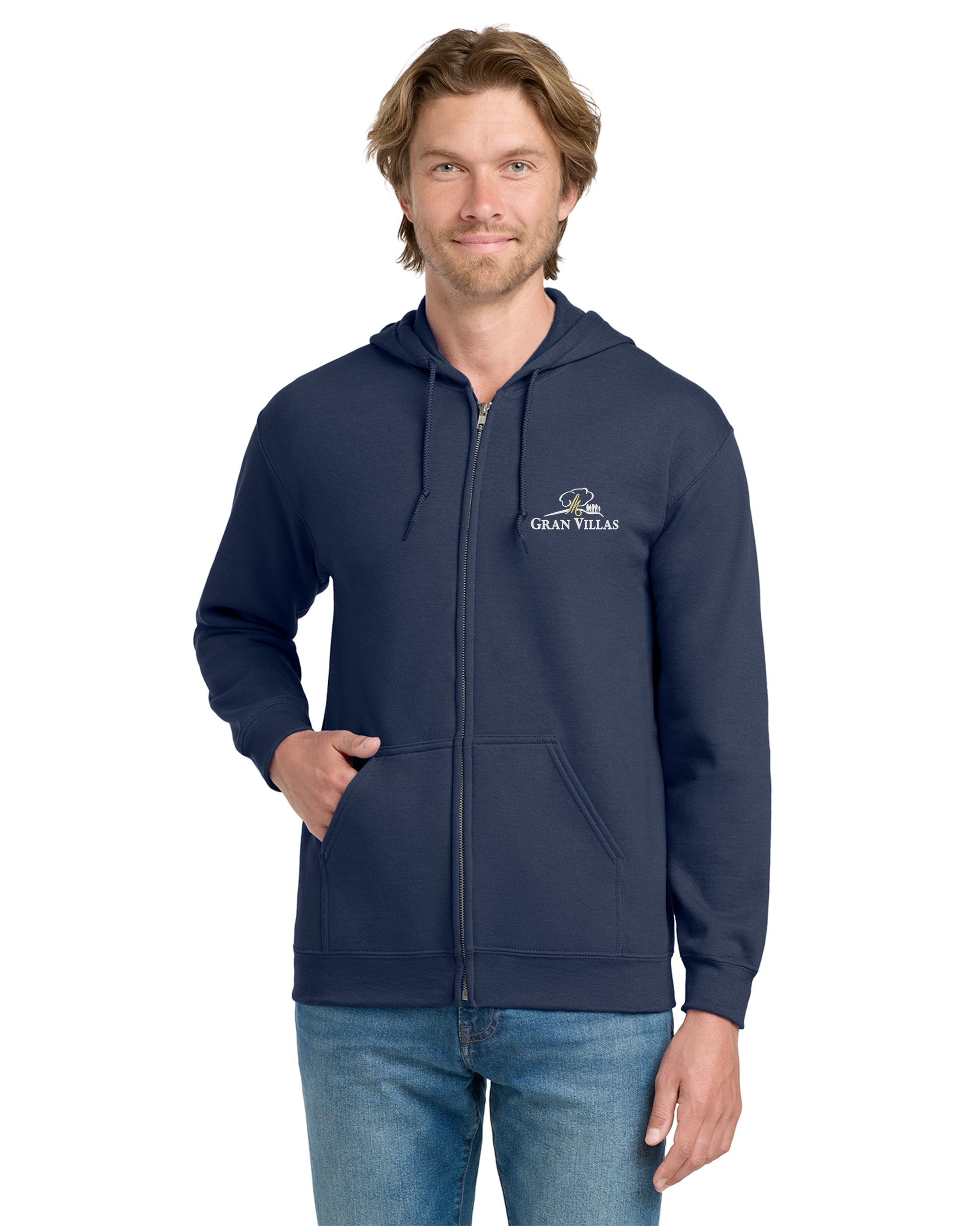 Medicalodges - Gildan Unisex Heavy Blend Full-Zip Hooded Sweatshirt - 18600