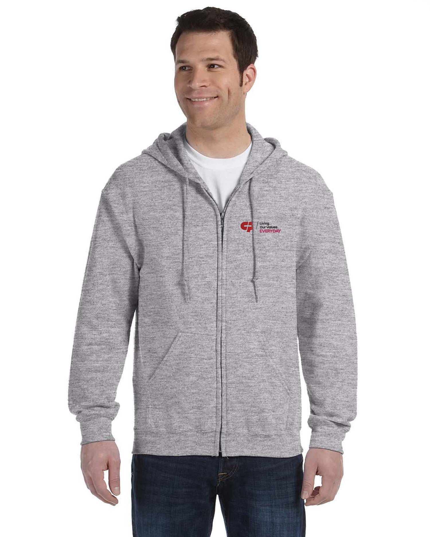 Colgate-Palmolive Values - Gildan Heavy Blend Full-Zip Hooded Sweatshirt - G186