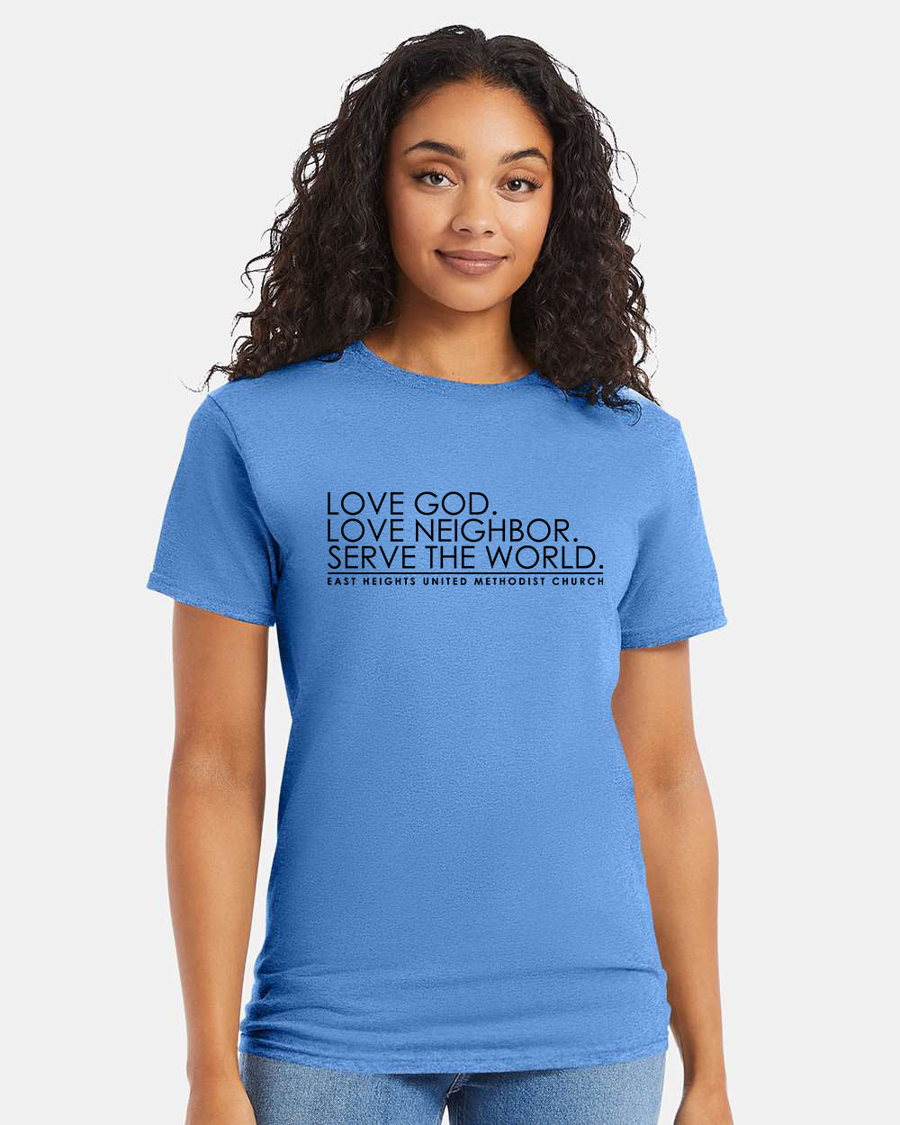 East Heights UMC - EHUMC Mission - Hanes Unisex Essential-T T-Shirt - 5280