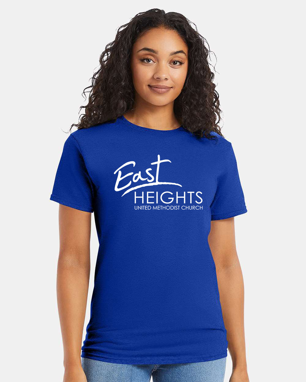 East Heights UMC - EHUMC Logo - Hanes Unisex Essential-T T-Shirt - 5280