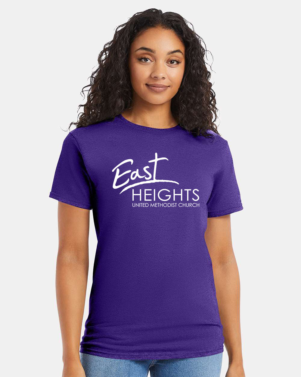 East Heights UMC - EHUMC Logo - Hanes Unisex Essential-T T-Shirt - 5280
