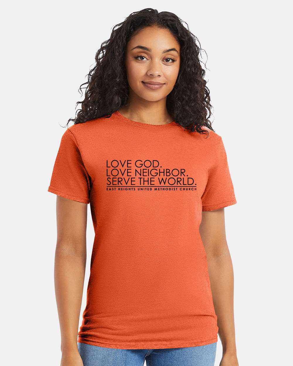 East Heights UMC - EHUMC Mission - Hanes Unisex Essential-T T-Shirt - 5280