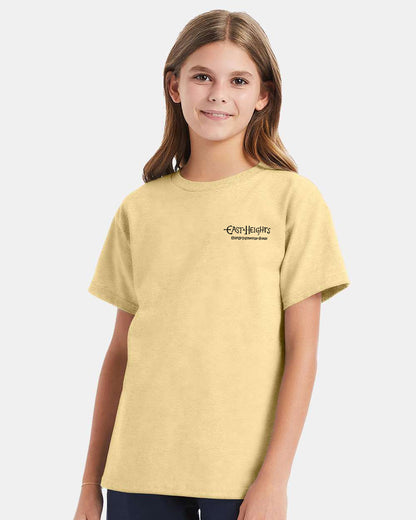 East Heights UMC - Paula Amos Cross - Hanes Youth Essential-T T-Shirt - 5480