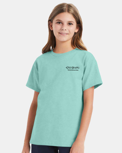 East Heights UMC - Paula Amos Cross - Hanes Youth Essential-T T-Shirt - 5480