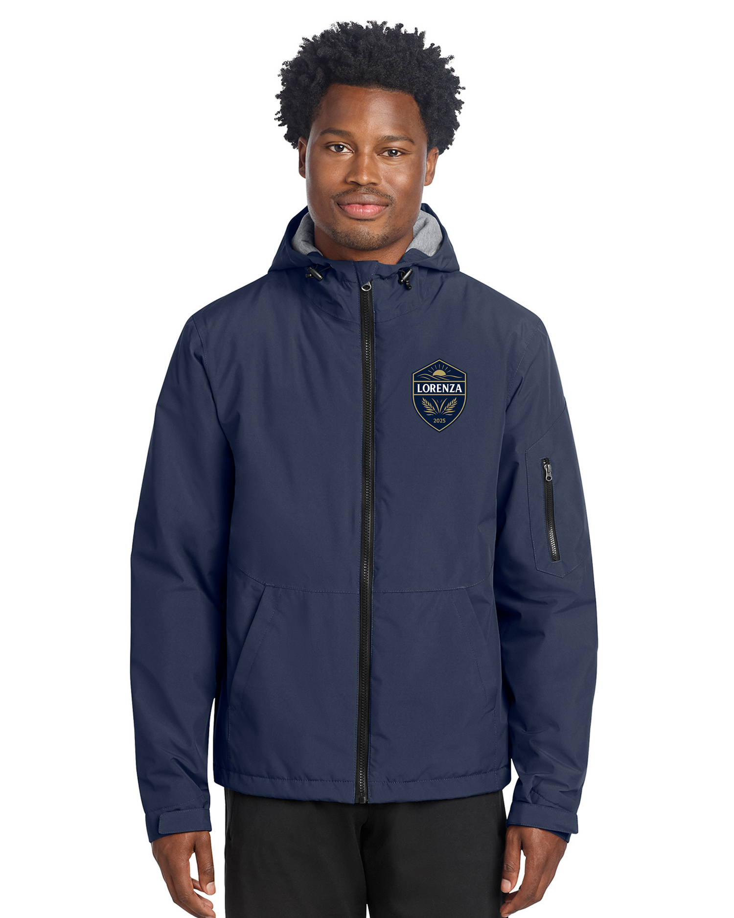 Lorenza Soccer - Sport-Tek Waterproof Insulated Jacket - JST56