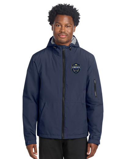 Lorenza Soccer - Sport-Tek Waterproof Insulated Jacket - JST56