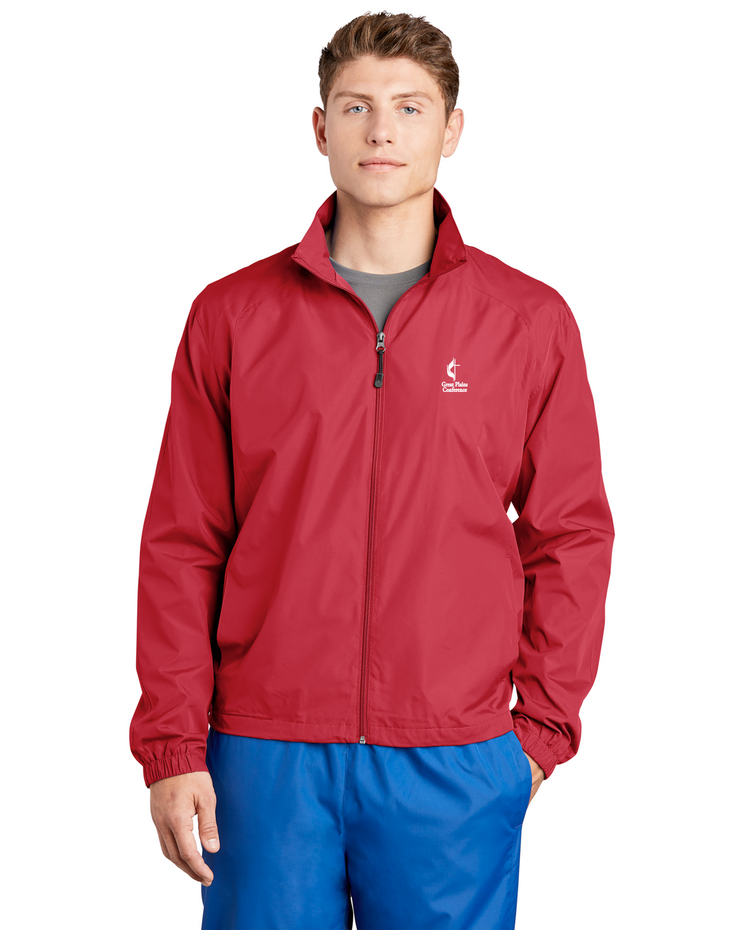 Great Plains UMC - Sport-Tek Full-Zip Wind Jacket - JST70