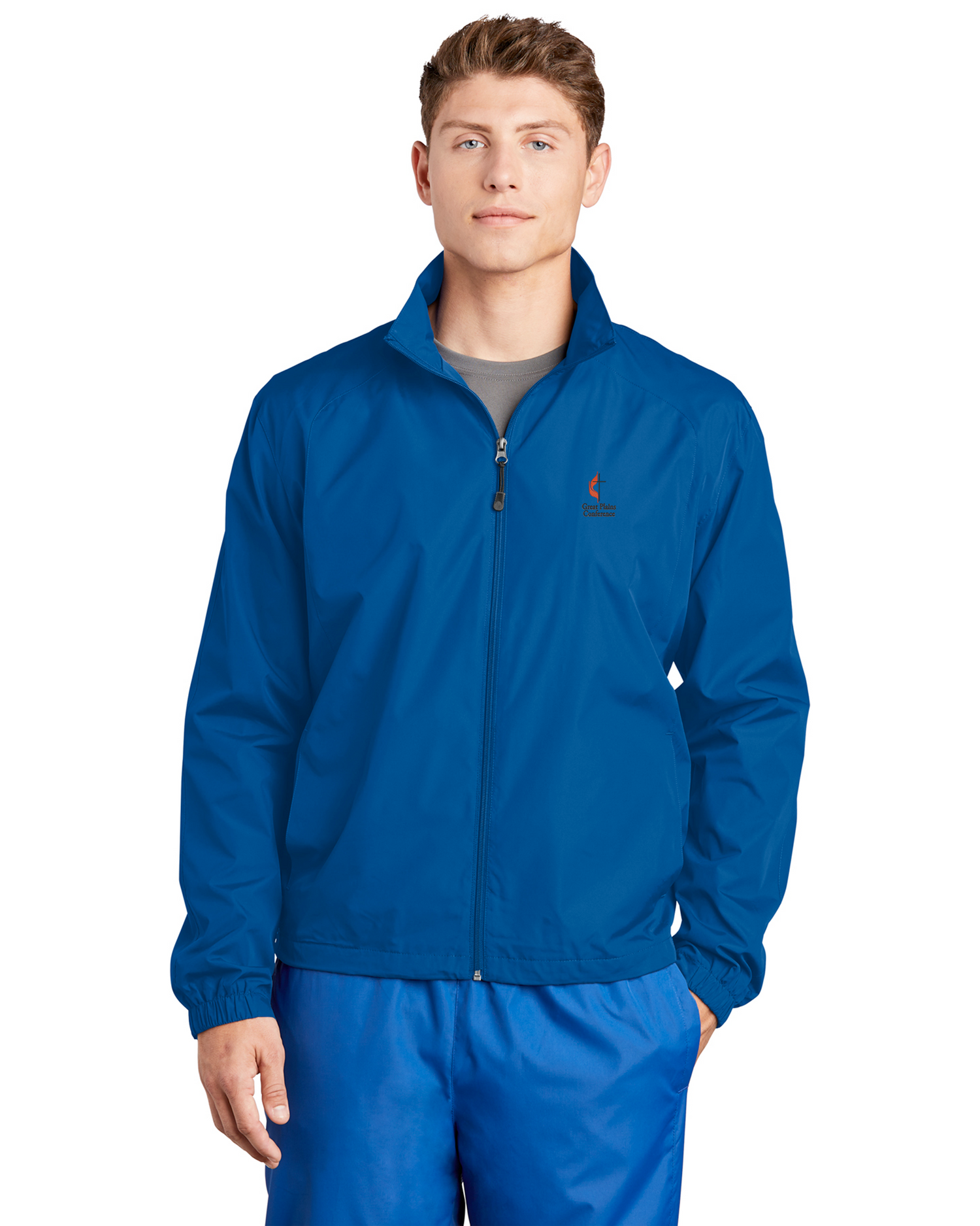 Great Plains UMC - Sport-Tek Full-Zip Wind Jacket - JST70
