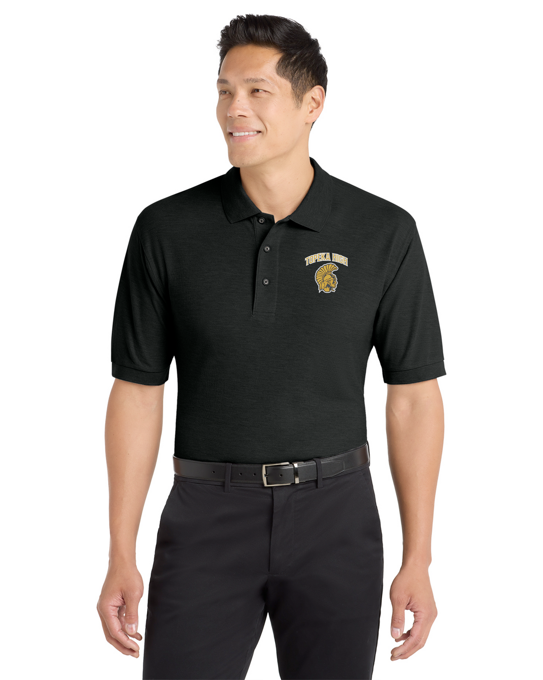 Topeka High PTO - Port Authority Silk Touch Polo - K500