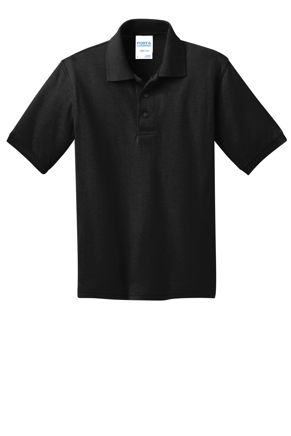 Port & Company Youth Core Blend Jersey Knit Polo. KP55Y