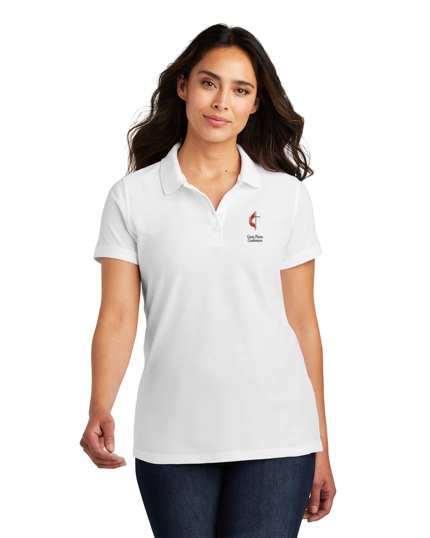 Great Plains UMC - Port Authority Ladies Core Classic Pique Polo - L100