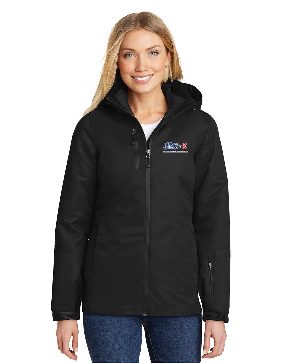 JAG-K - Port Authority Ladies Vortex Waterproof 3-in-1 Jacket - L332