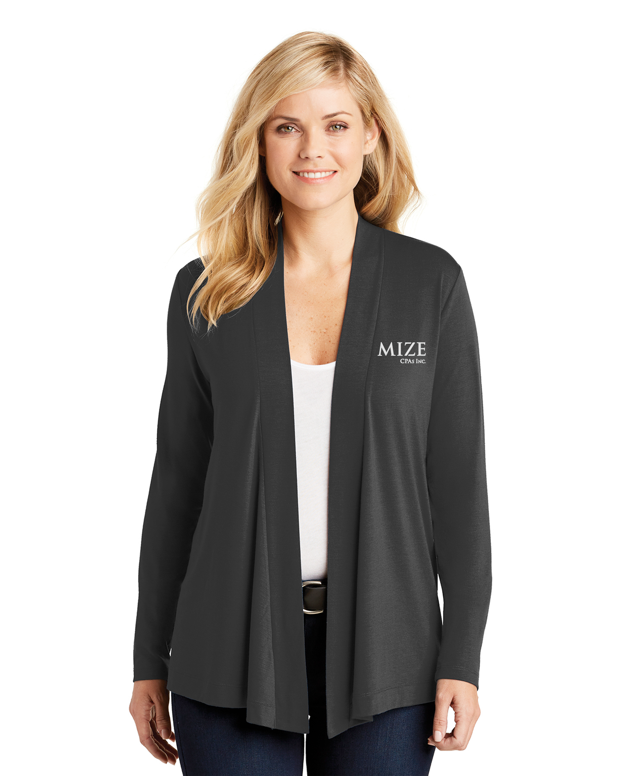 Mize CPAs Inc. - Port Authority Ladies Concept Open Cardigan - L5430