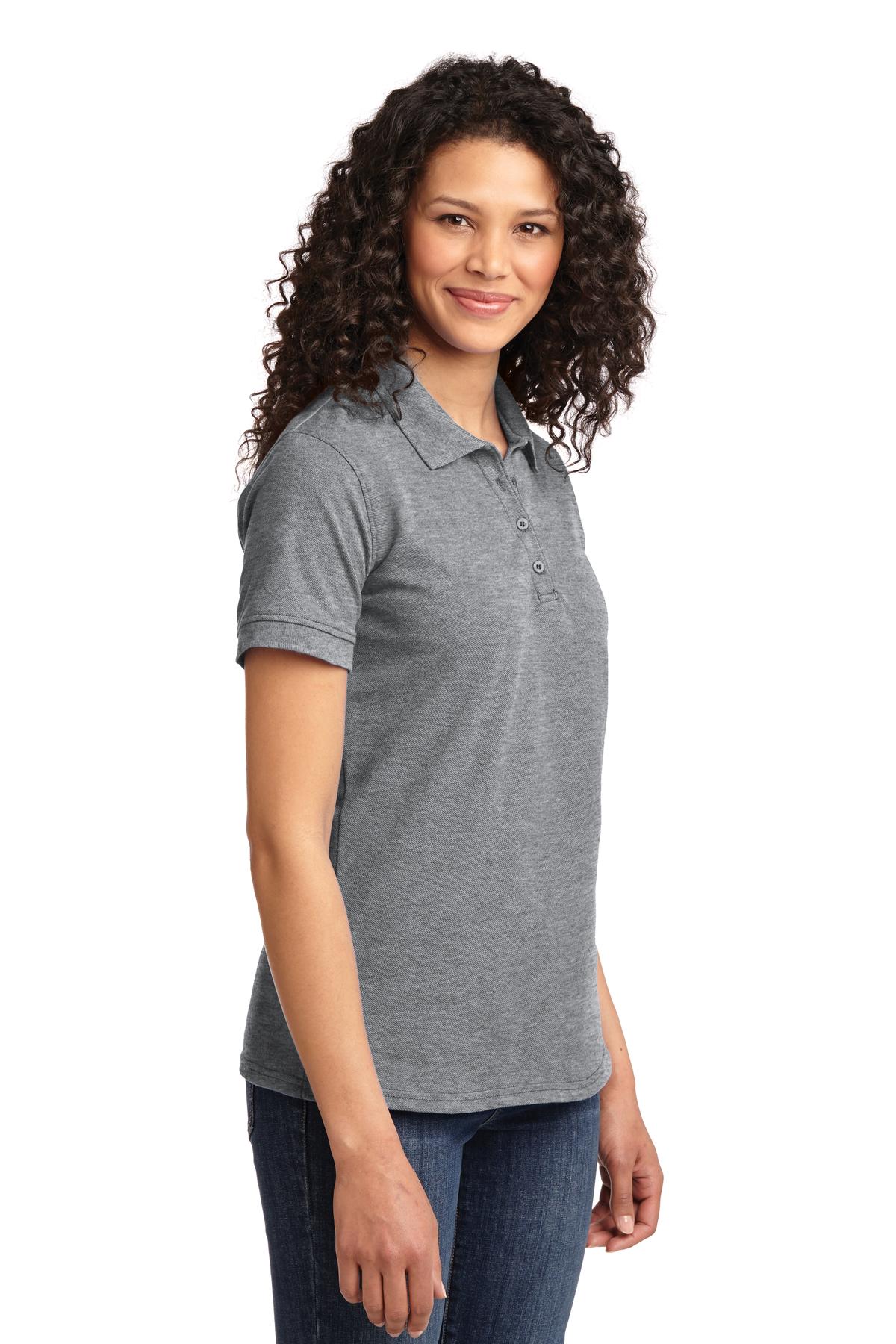 Port & Company Women's Core Blend Pique Polo. LKP155