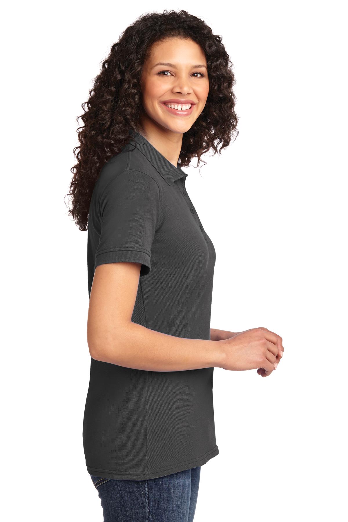 Port & Company Women's Core Blend Pique Polo. LKP155