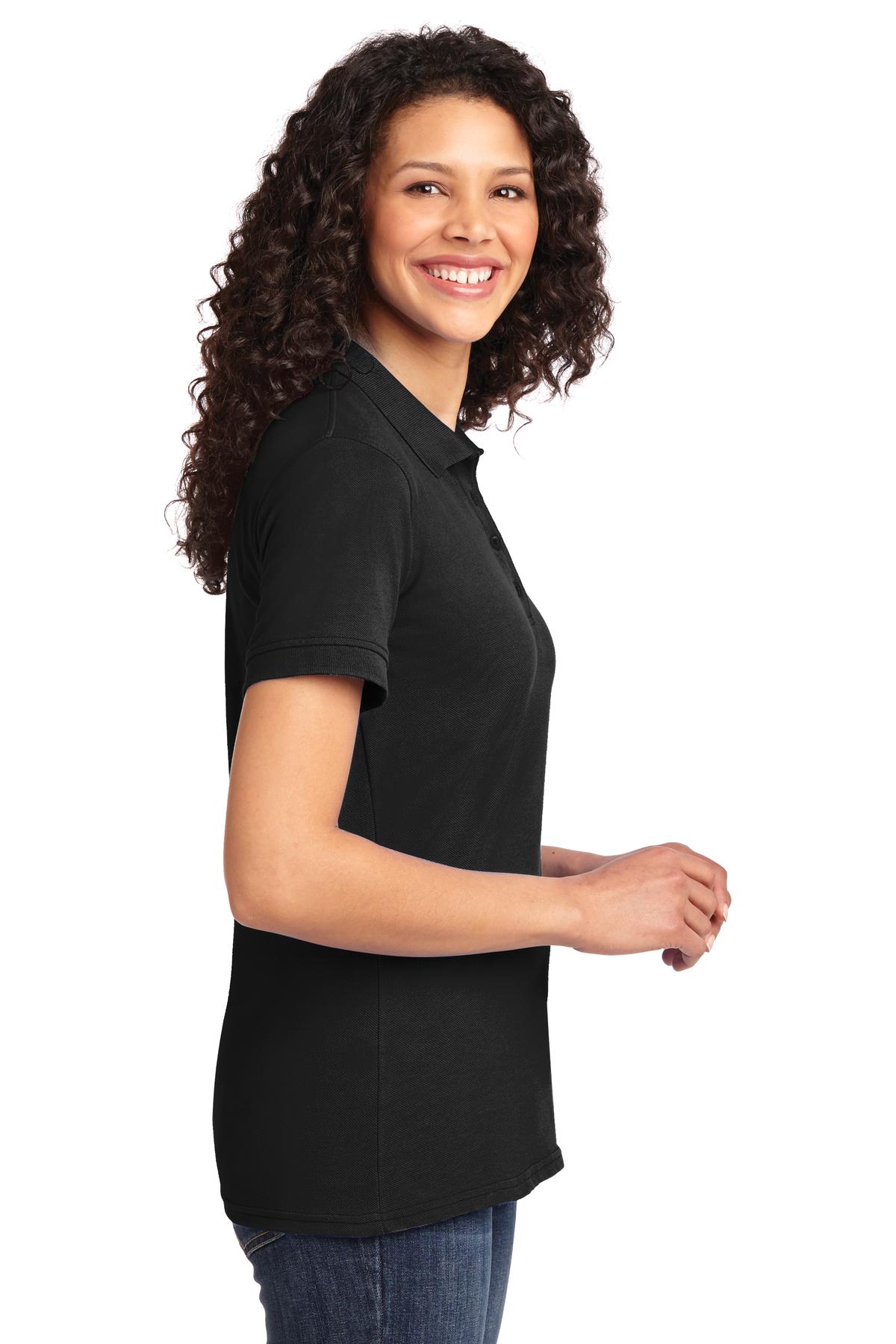 Port & Company Women's Core Blend Pique Polo. LKP155