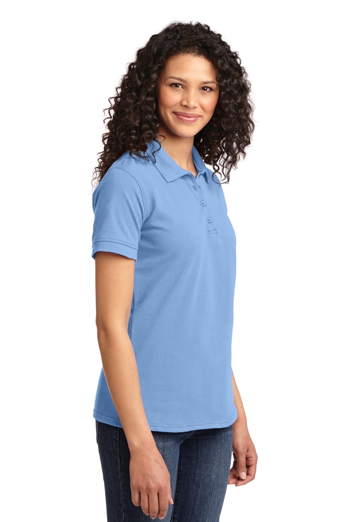 Port & Company Women's Core Blend Pique Polo. LKP155