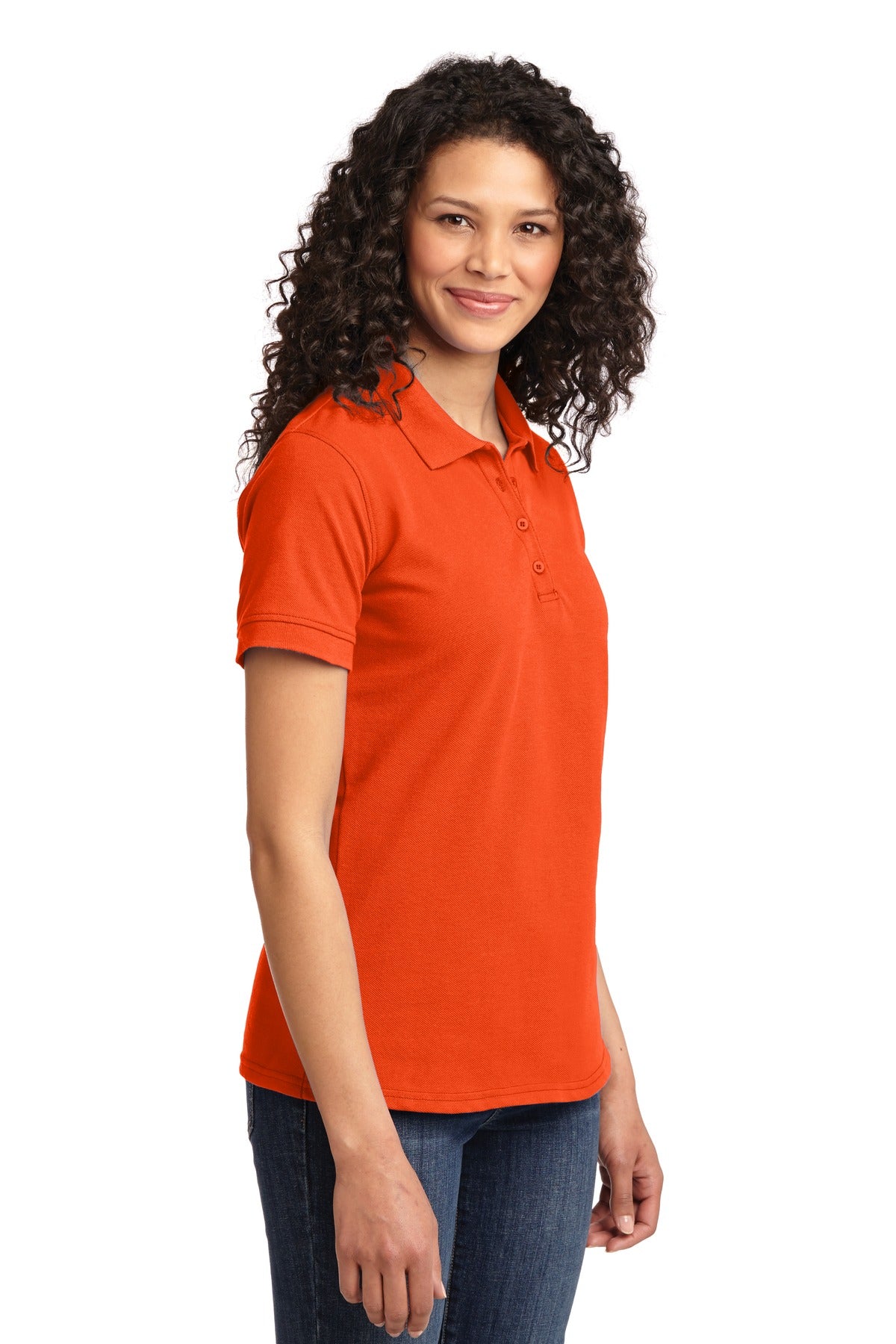 Port & Company Women's Core Blend Pique Polo. LKP155