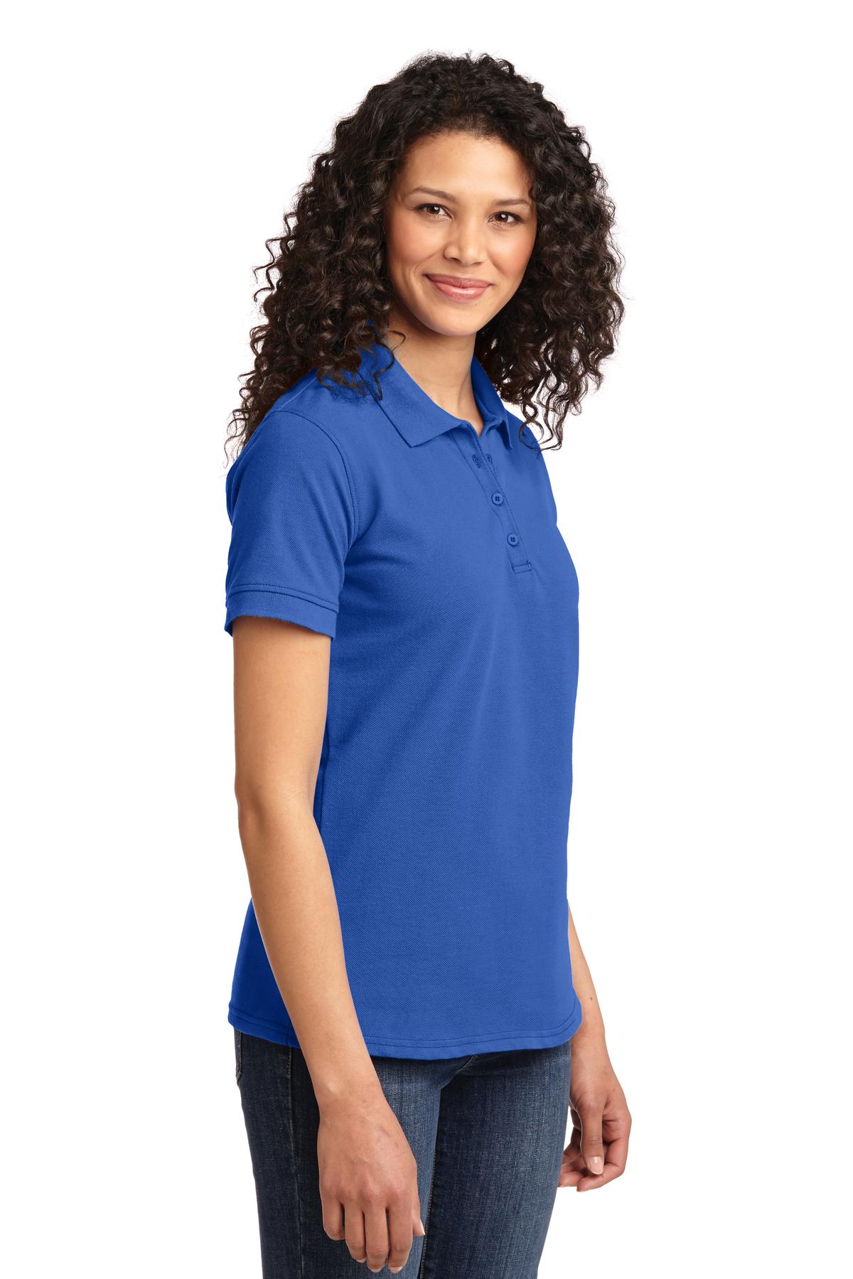 Port & Company Women's Core Blend Pique Polo. LKP155