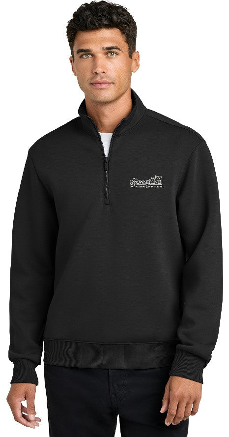 The Brownstone - Mercer+Mettle Soft Spacer 1/4-Zip - MM3100
